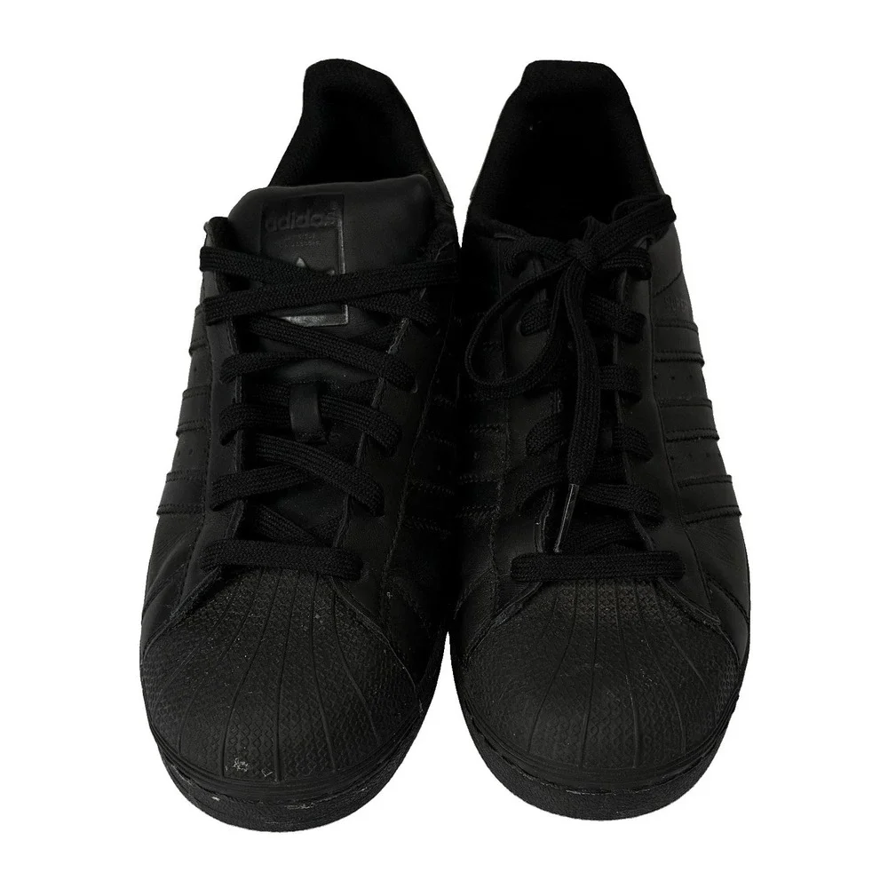 Adidas Superstar Foundation J Core Black-Black B25724 Sneaker Size 7 - Picture 2 of 8